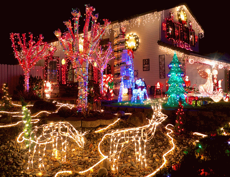 More Christmas Pics from Candy Cane Lane, Vacaville