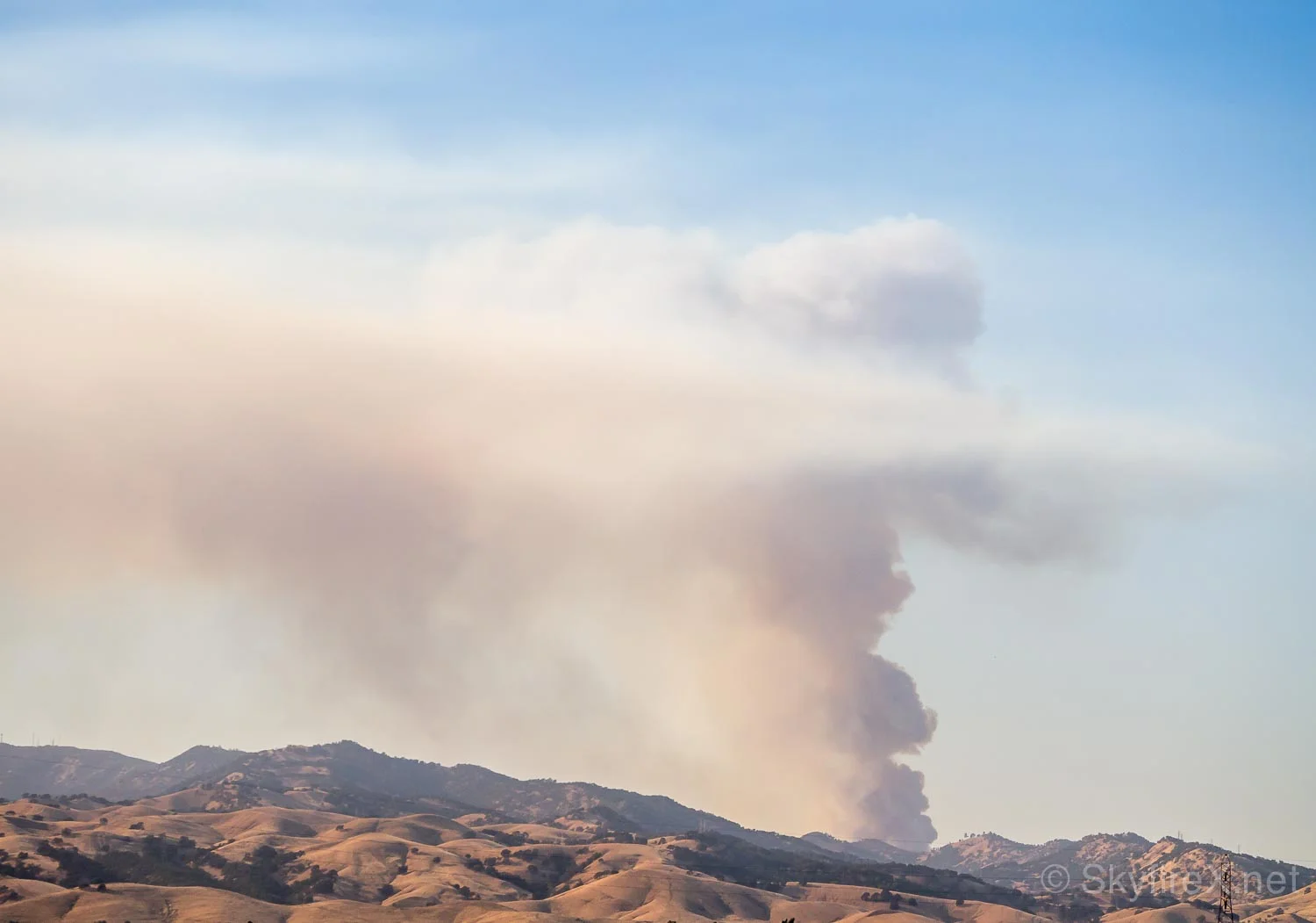 Time Lapse of the #Wragg Wildfire