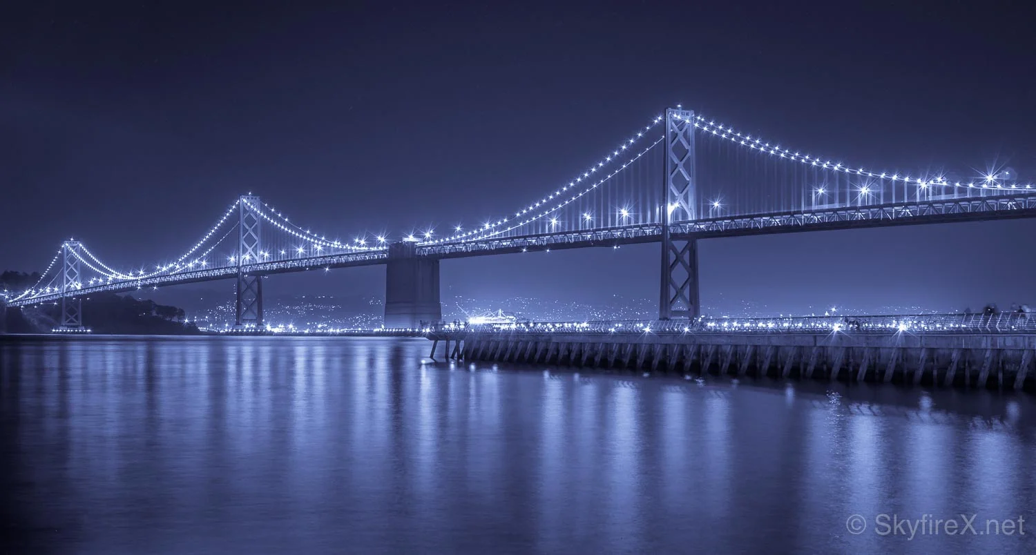 The Electric Blue Night