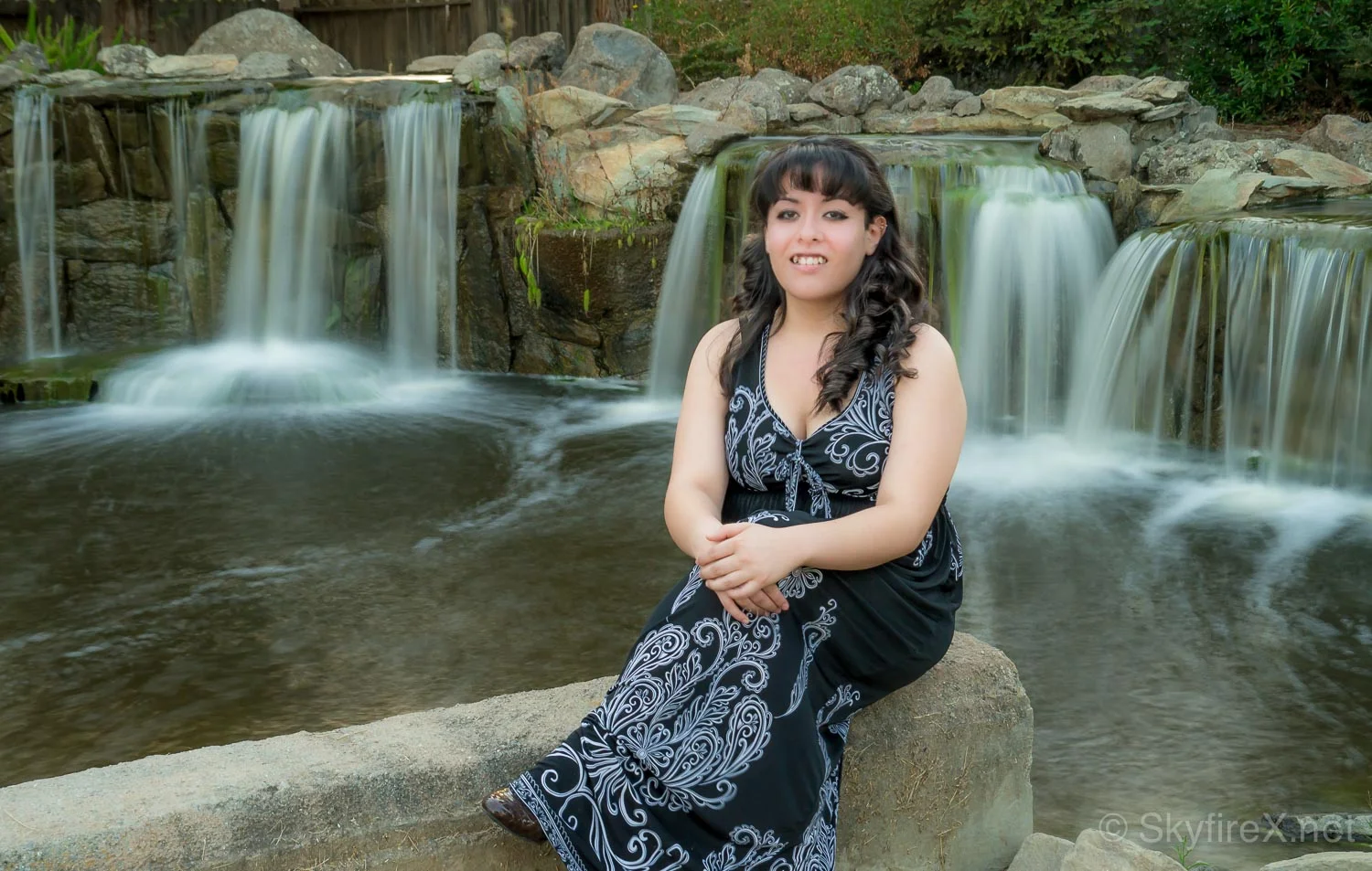 The Waterfall Portrait