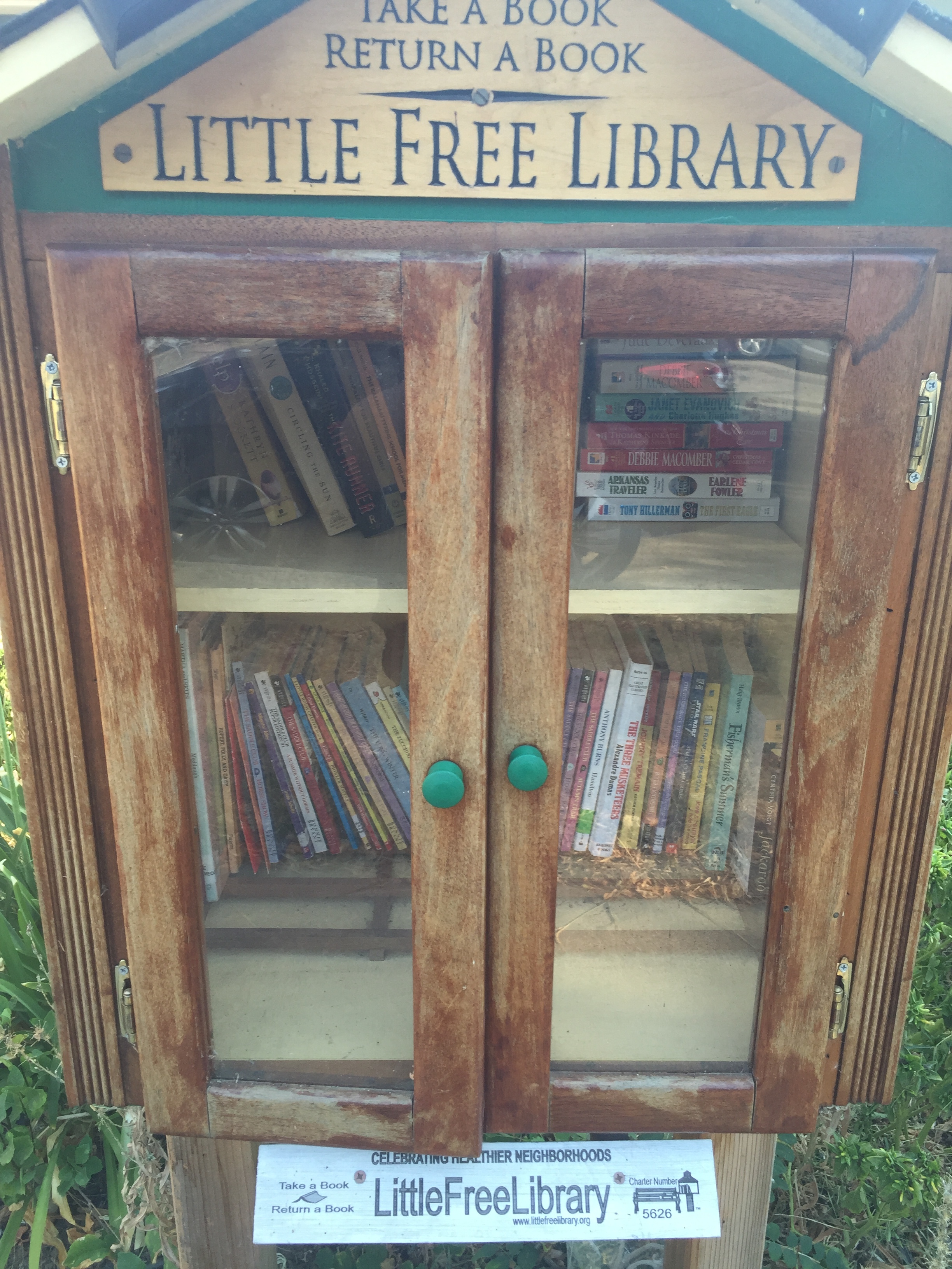 Little Free Library on Delaware St Fairfield, CA