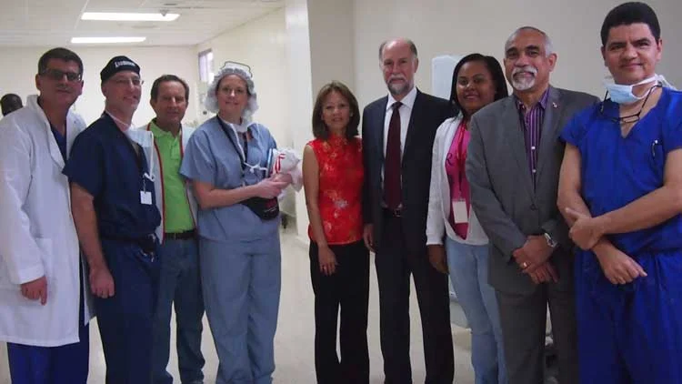 US Ambassador and Operation Walk Team