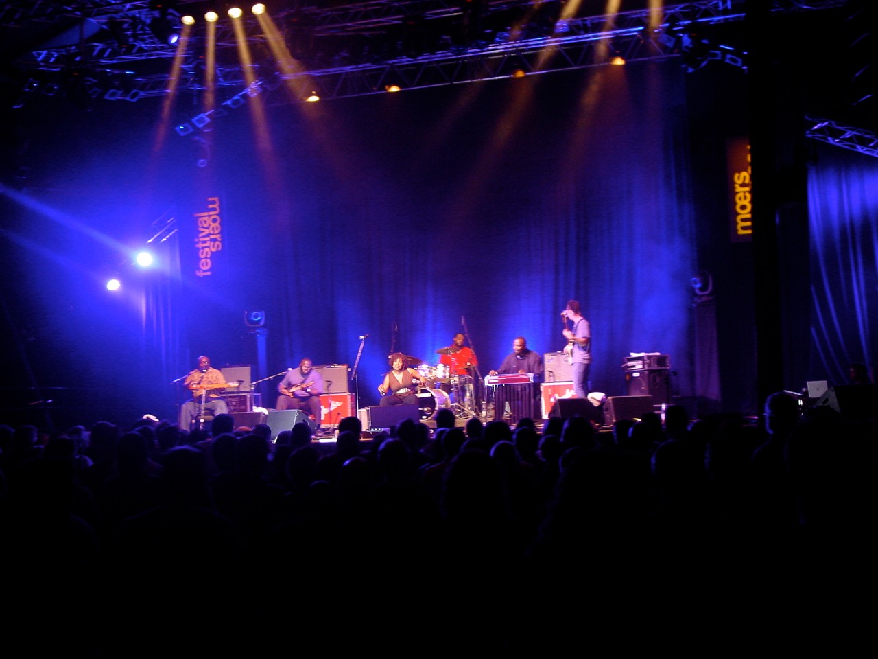 At Moers Festival, Germany