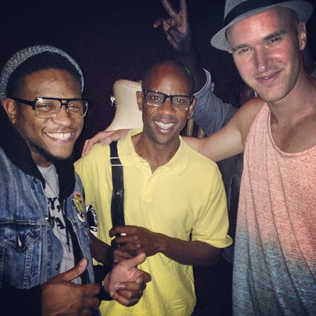 Hangin with Ryan Porter and Chaun Horton at Piano Bar LA