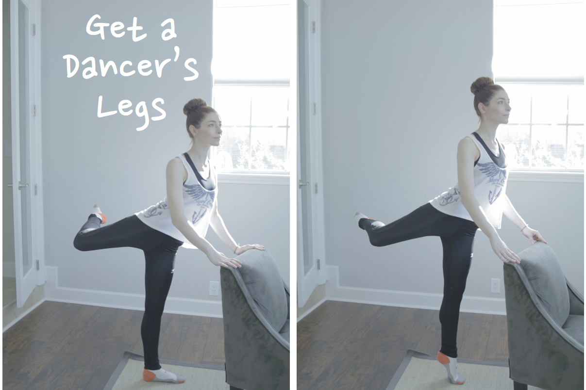 How to get Legs like a Dancer - Exercises for Long Lean Legs
