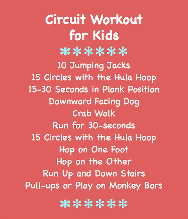 Kid Friendly Workout Routines - The Sweeter Side of Mommyhood