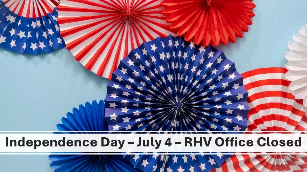 Independence Day - RHV Office Closed