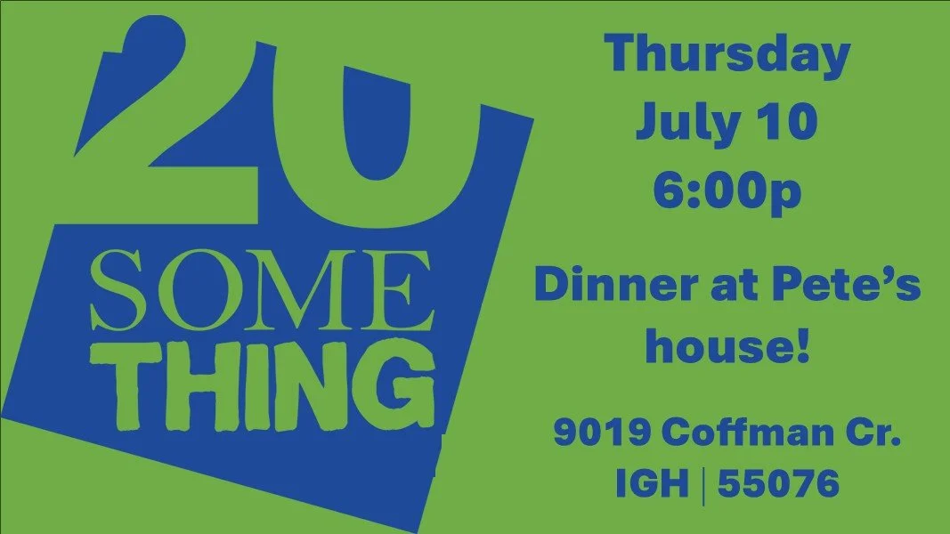 Twenty Something's Dinner