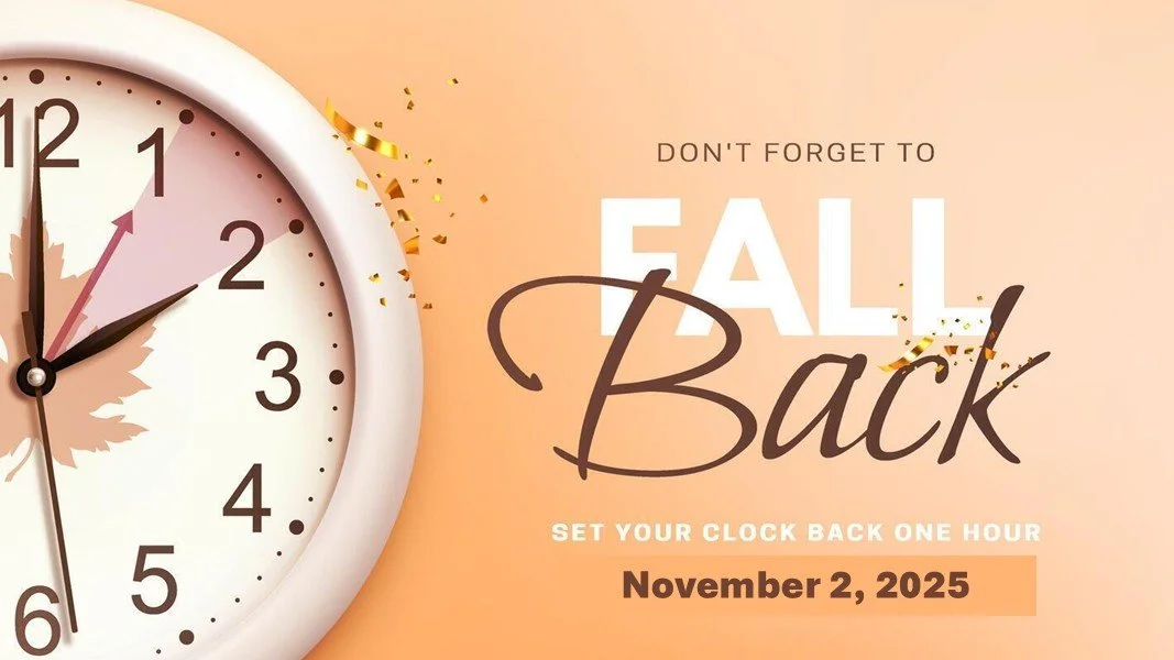 Daylight Savings Time Ends