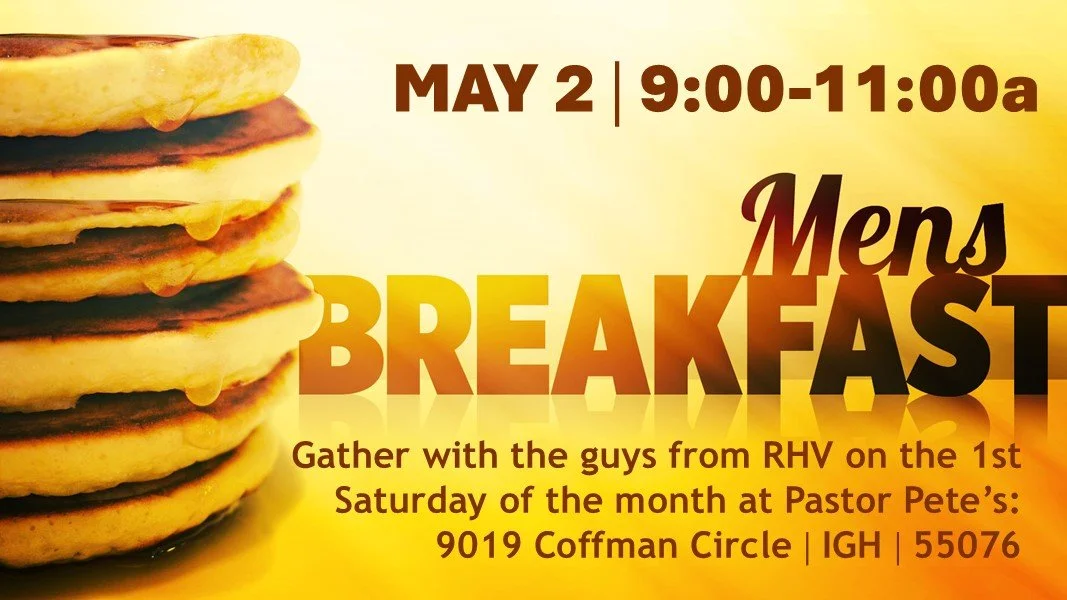 Monthly Men's Breakfast