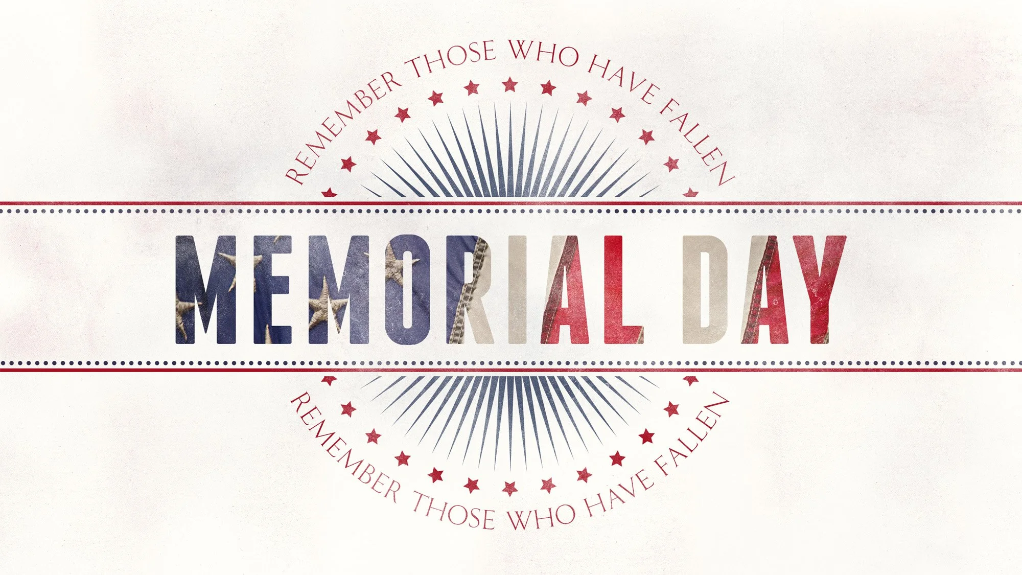 Memorial Day - Church Office is Closed 