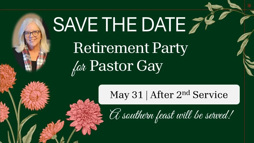 Pastor Gay's Retirment Party