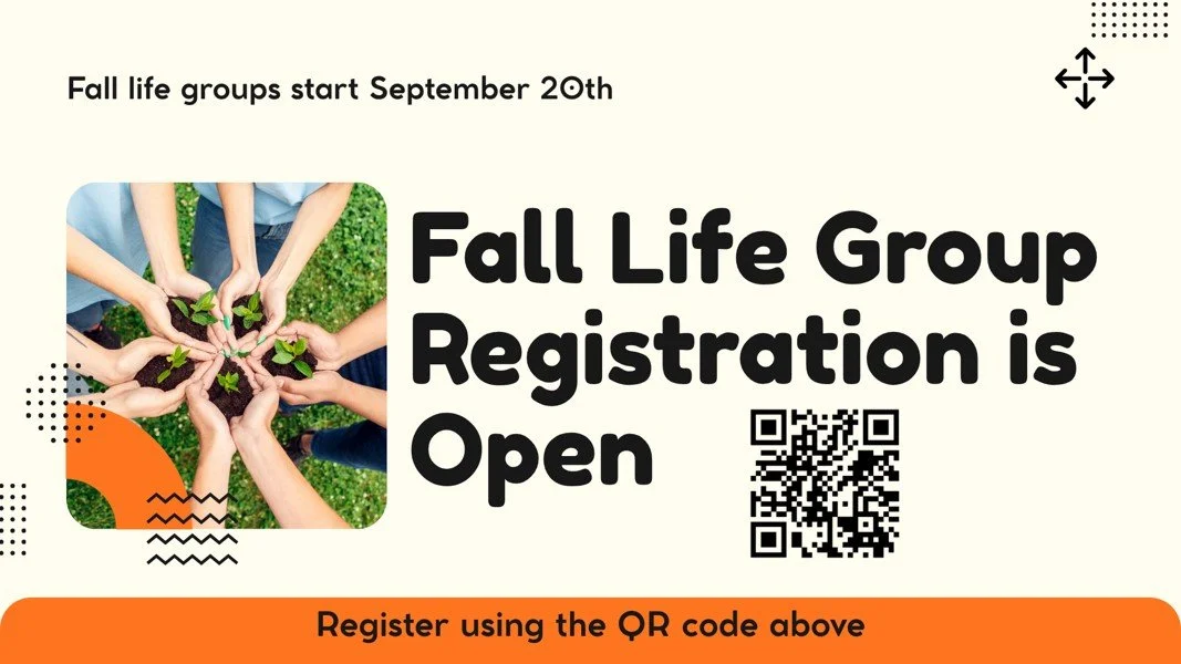 Fall Life Groups!