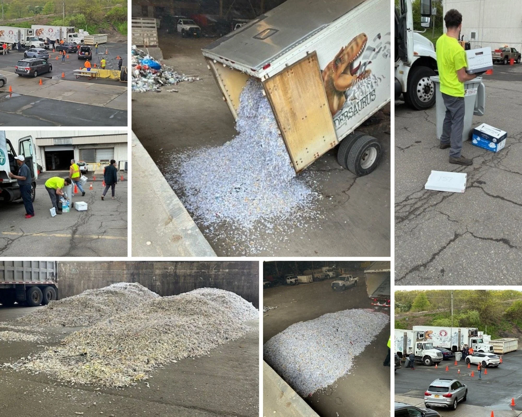 Record-breaking turnout at community shred day!