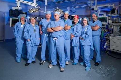 Hybrid Operating Room Nurses and Staff