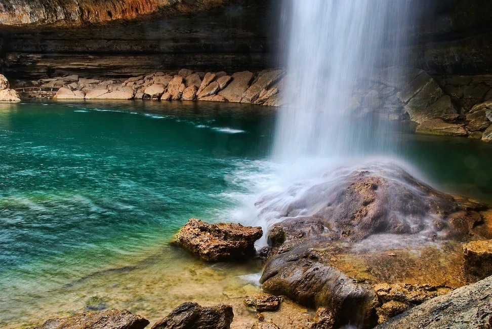 Hamilton Pool water rocks HDR - Version 2.jpg