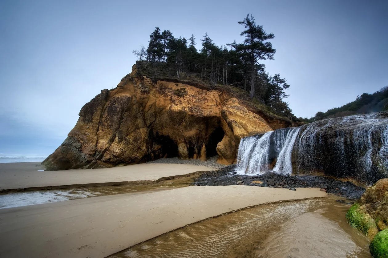 Hug Point Rocks Hug Point — Jim Nix