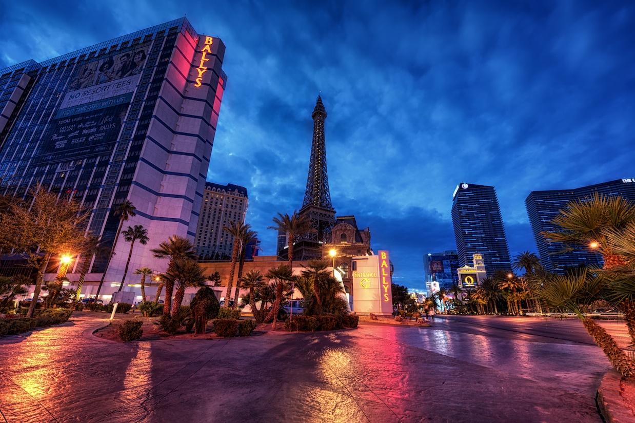Blue hour on the Las Vegas Strip...so beautiful that time of day!