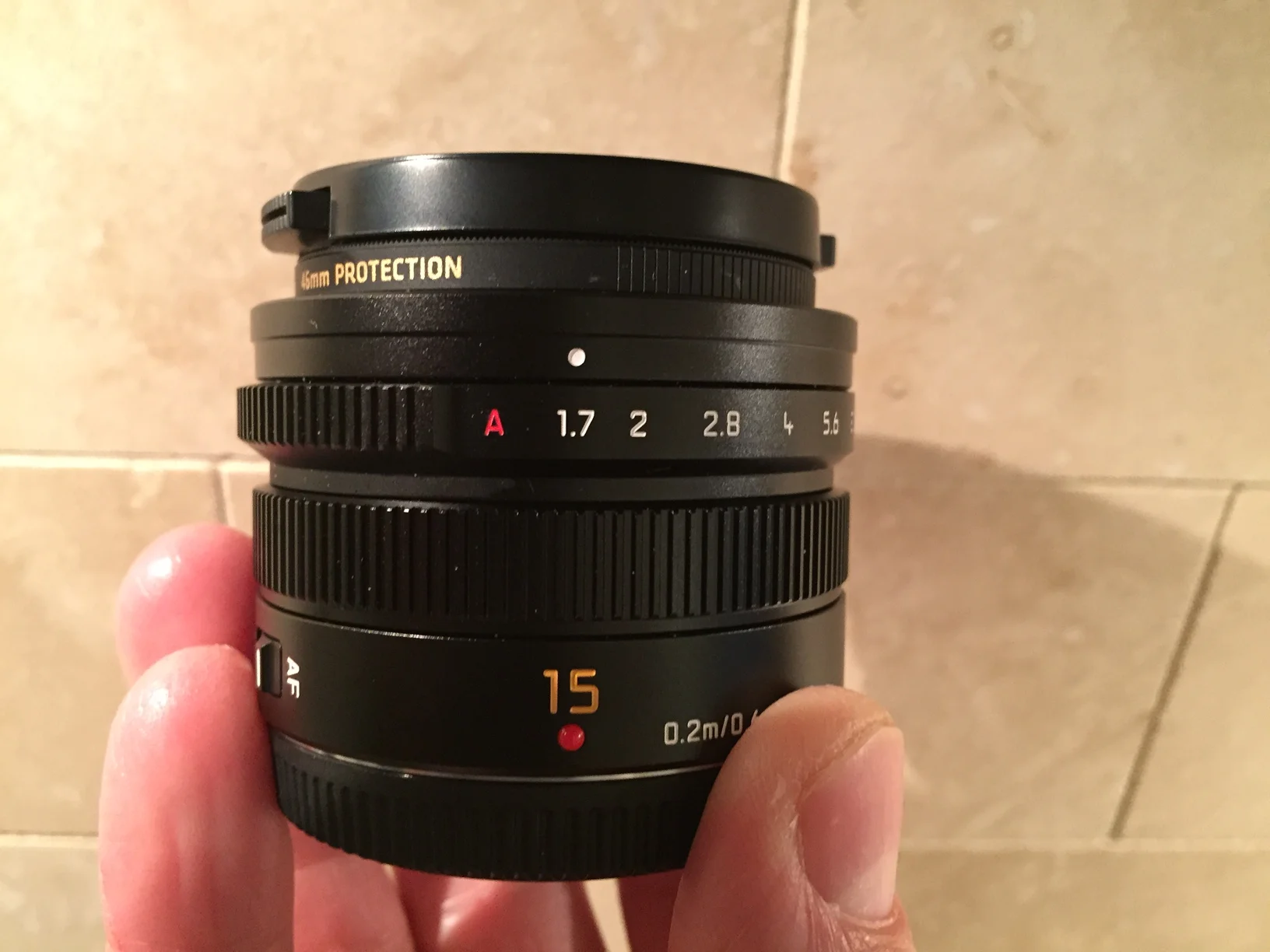 See how small it is?