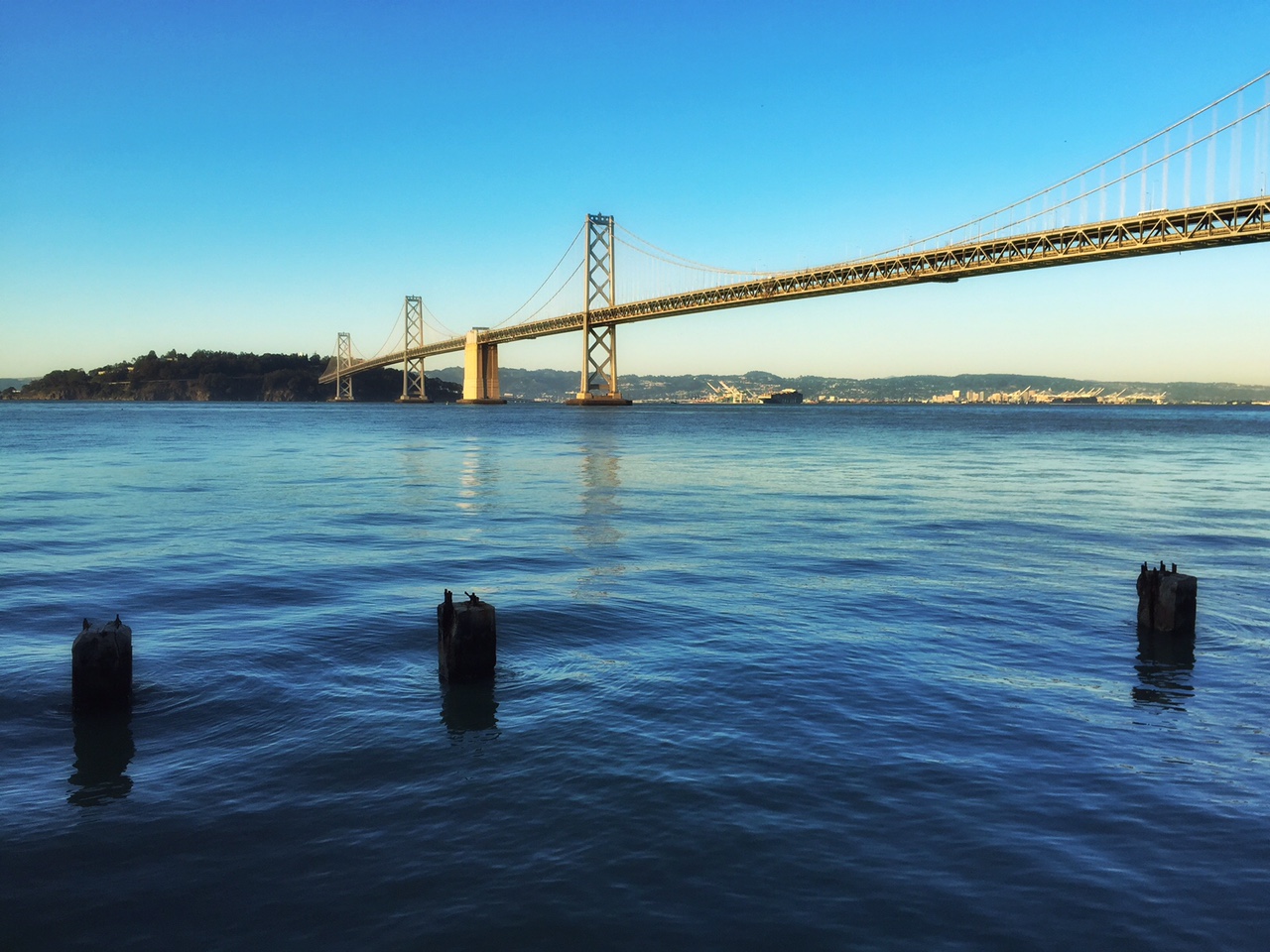 This is the Bay Bridge, which I love to shoot!
