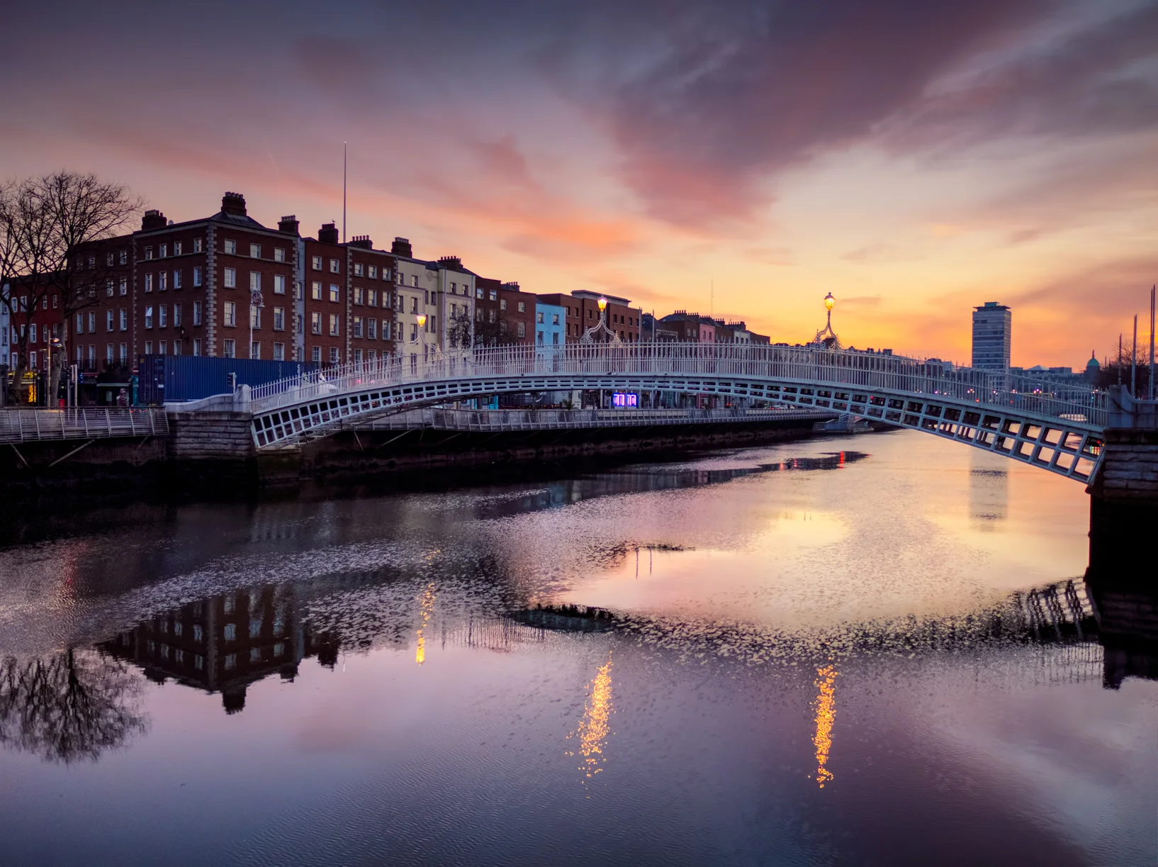 another view of the ha'penny bridge