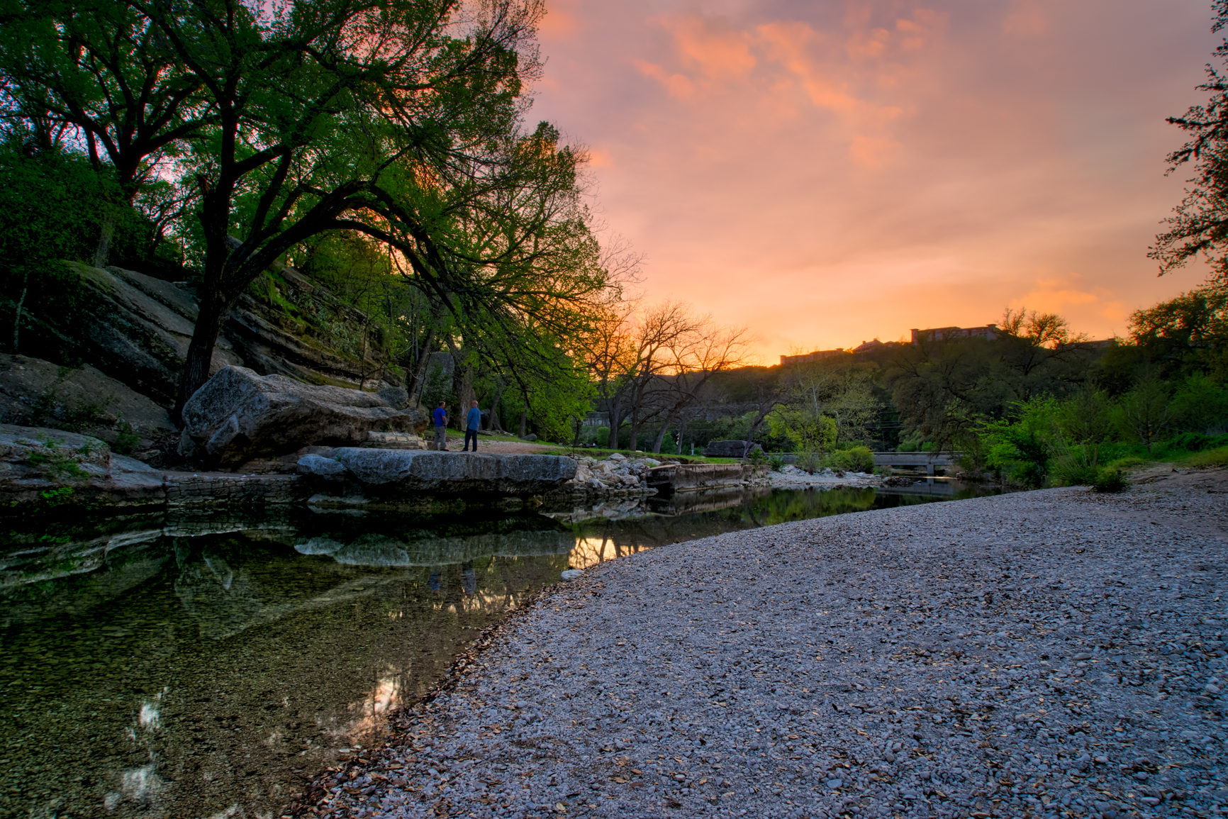 Sunset in Austin, TX