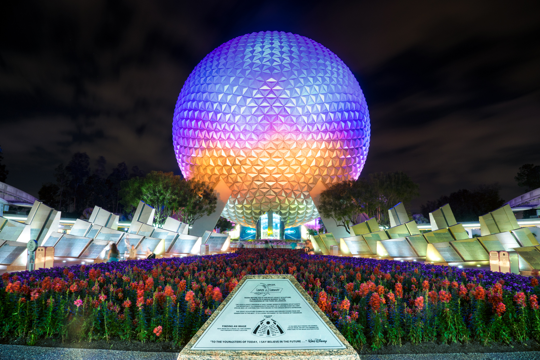 Evening at EPCOT - Orlando, FL