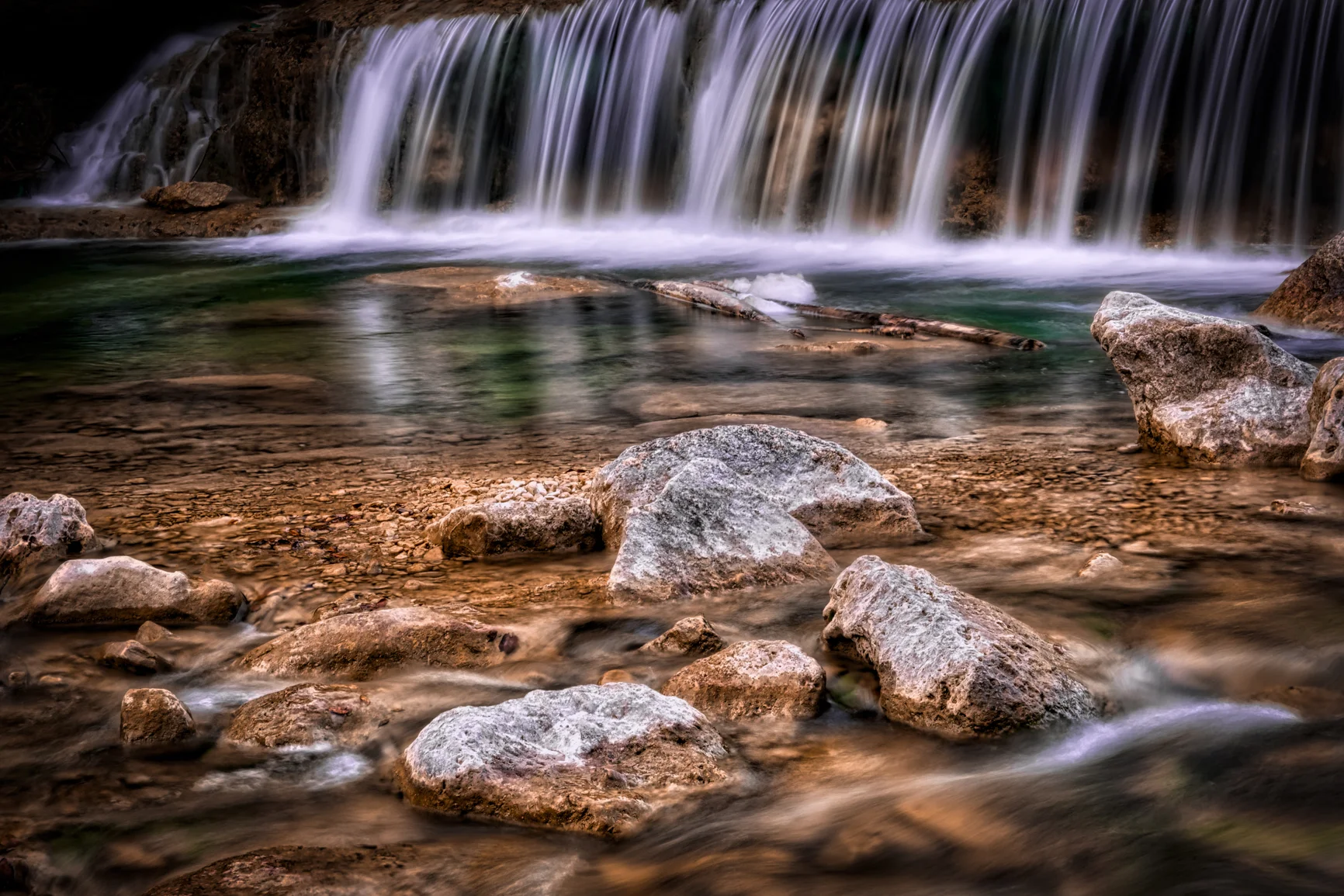 My favorite, secret waterfall in Austin, TX