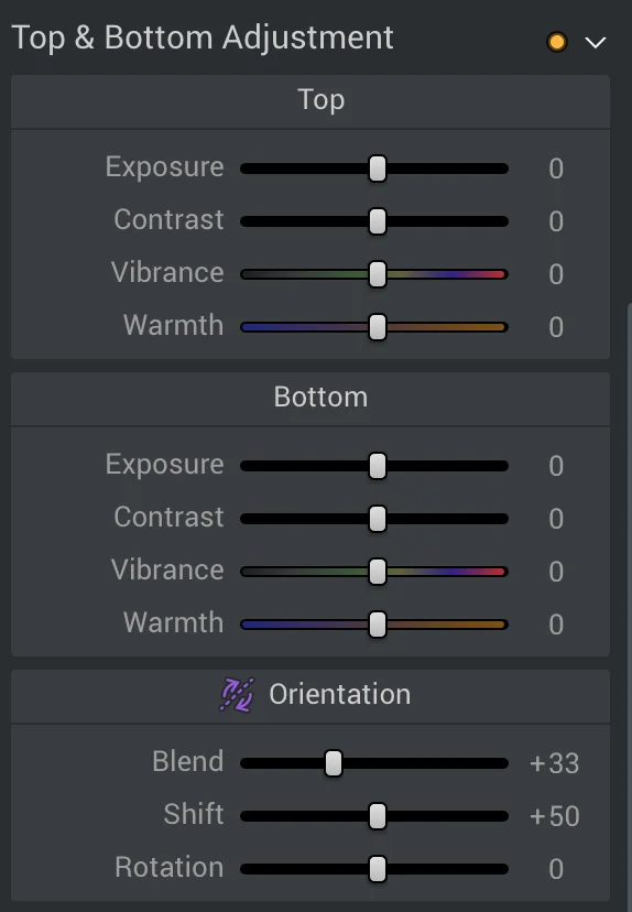 Top &amp; Bottom Lighting