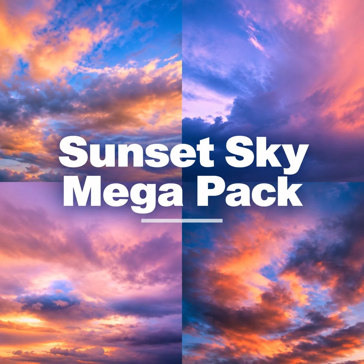 🌅 Sunset Sky Replacement Mega Pack