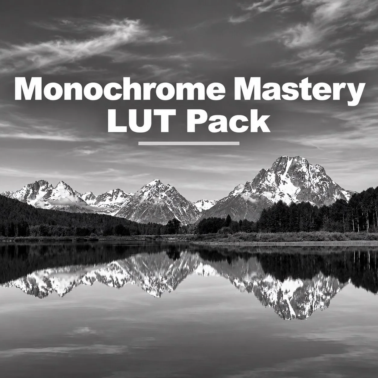 Monochrome Mastery LUT Pack