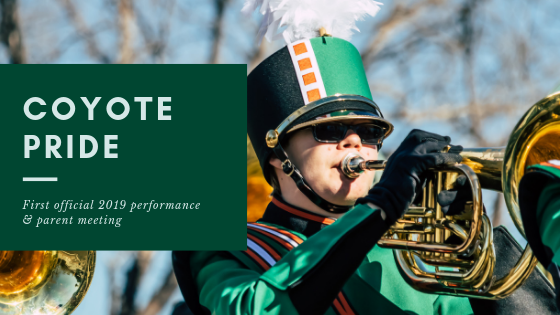 First Official 2019 Performance &amp; Parent Meeting
