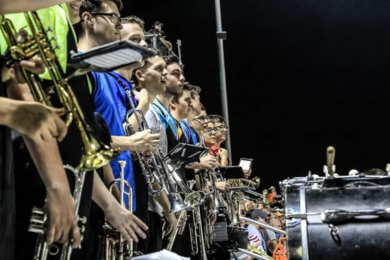 Football Game at Mesquite HS
