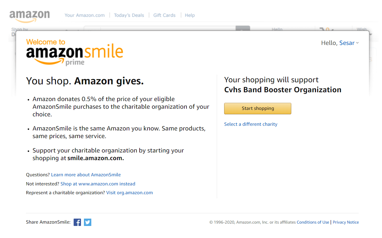 Amazonsmile Campo Verde Bands