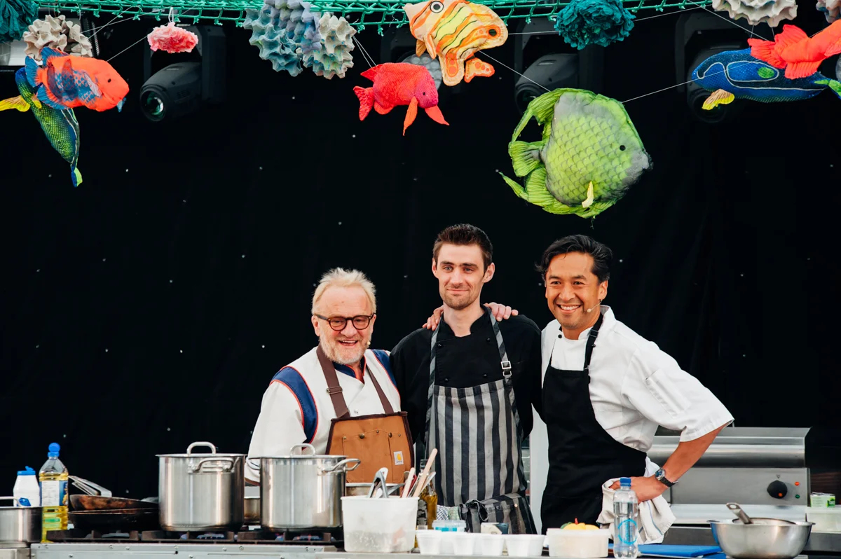 Porthleven Food Festival with Antony Worrall Thompson and Jude Kereama