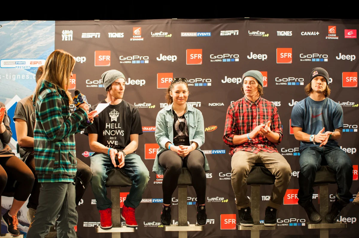 The X Games - Tignes Media conference 