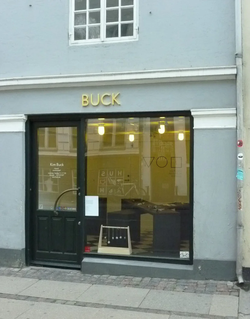 The&nbsp;  Toollerybox&nbsp;  and pendants on display at&nbsp; Kim Buck , in Rådhusstræde 10, Copenhagen. The pendants in the&nbsp;  Toollerybox&nbsp;  is made in connection with our project&nbsp;  Makers Move    , a mobile jewellery workshop&nbsp;la