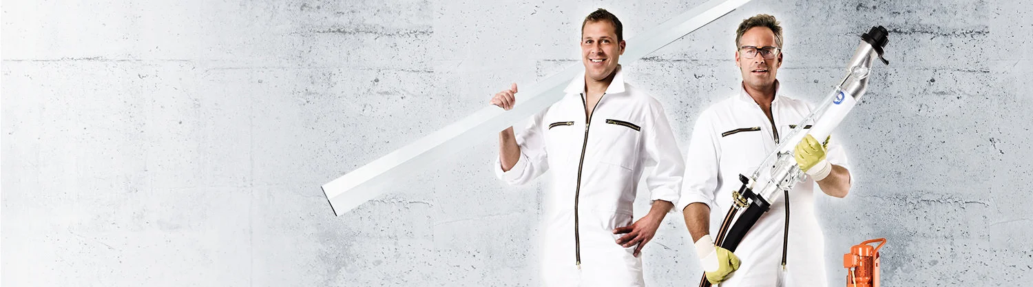 Fotoshootings Knauf Men in White