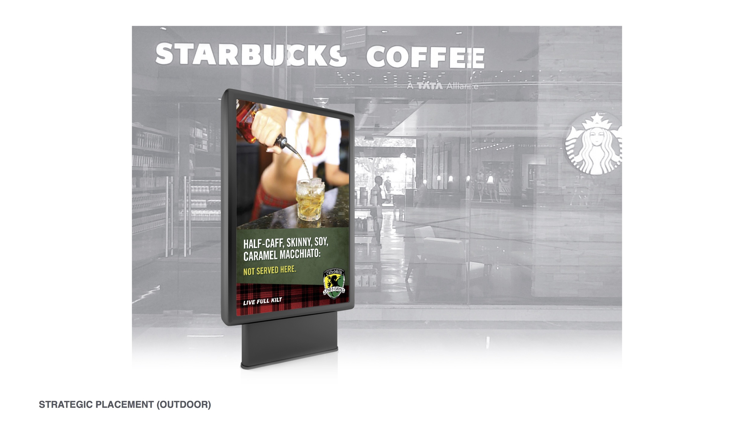 Tilted Kilt - Starbucks