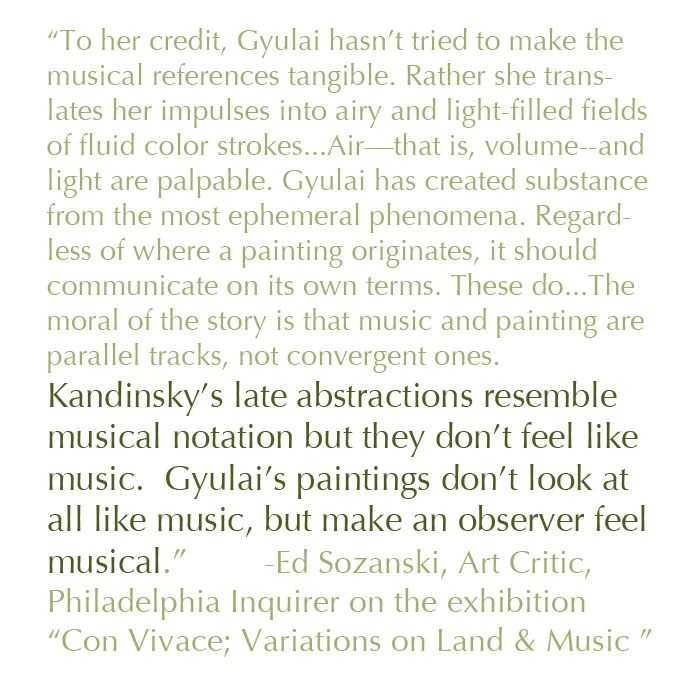 Edward Sozanski Review, "Con Vivace" for the Philadelphia Inquirer