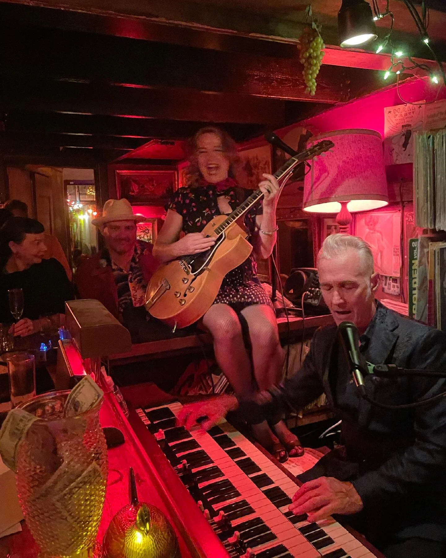 Carmen Getit and Steve Lucky at #theroyalcuckoo #swingdance