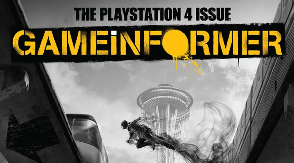 from the cover of the June 2013 issue of Game Informer... and yes that's THE Space Needle...