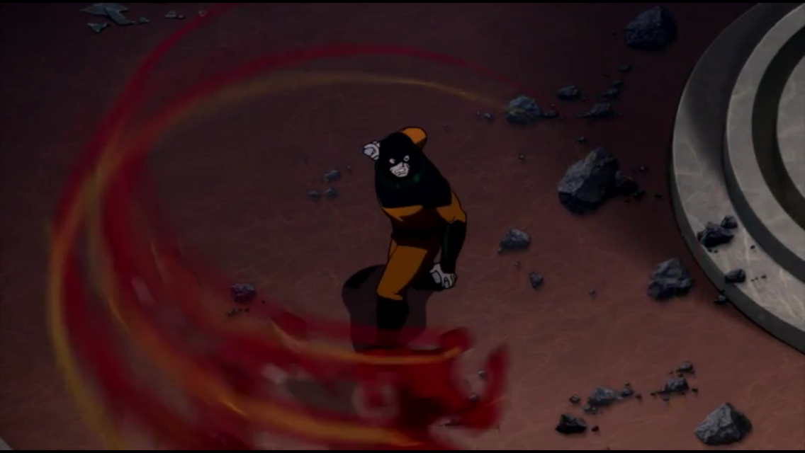 Flash being the speedster that he is