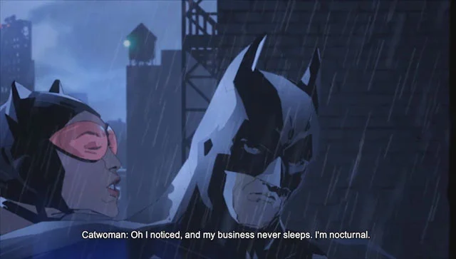 much of the narrative is told through these comic book like sequences