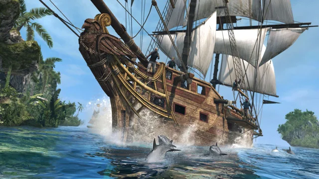 Shanties attract dolphins, dolphins attract booty and booty makes for happy pirates.