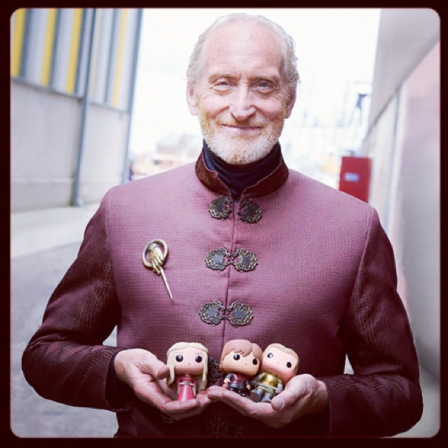 Charles Dance as Tywin Lannister has his children in his hands!