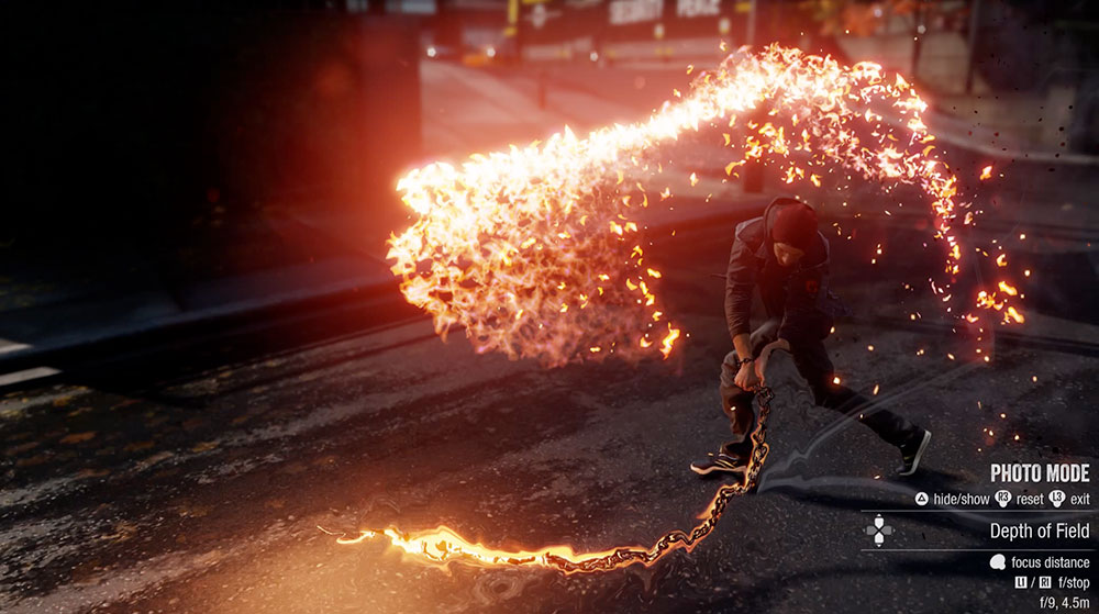 the brand new photo mode gives the shutterbug inFAMOUS fan some serious power
