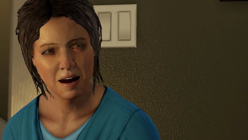 is Aunt May's hair made out of f*cking play doh??
