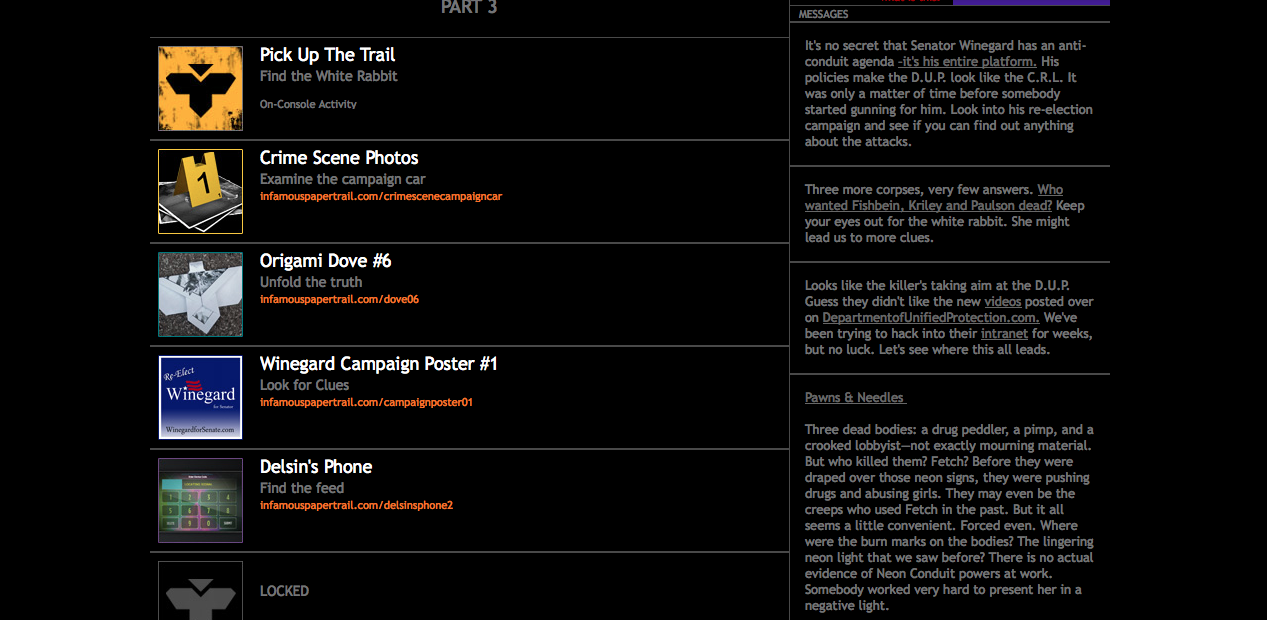 Chase the paper trail... in your browser