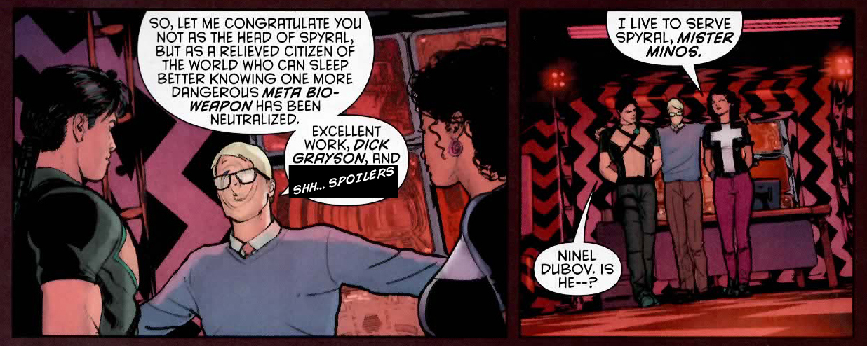 Who is that mystery woman? Read it to find out... or accept the SPOILER...